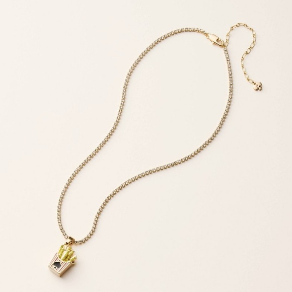 Kate Spade x Target French Fry Necklace - Picture 3 of 8